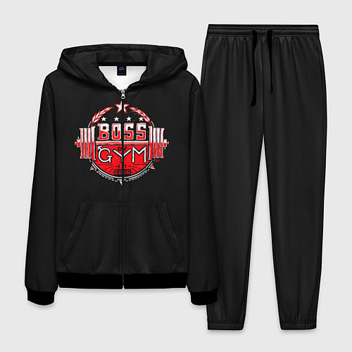 Мужской костюм Босс этой качалки / 3D-Черный – фото 1