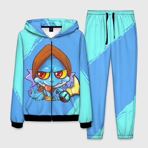 Мужской костюм Сларк Dota 2 / 3D-Черный – фото 1