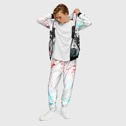 Костюм мужской DEATH NOTE ТЕТРАДЬ СМЕРТИ, цвет: 3D-черный — фото 2