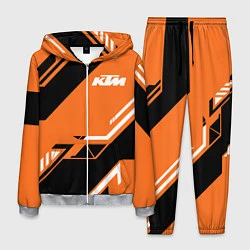 Костюм мужской KTM КТМ SPORT, цвет: 3D-меланж