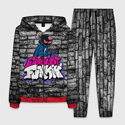 Костюм мужской Friday Night Funkin Bomb man B, цвет: 3D-красный