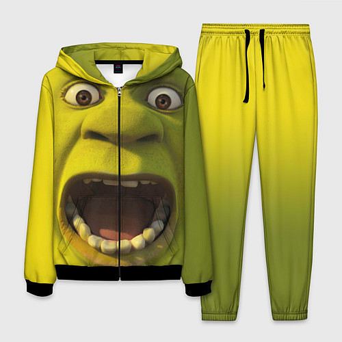 Мужской костюм Shrek is Yelling / 3D-Черный – фото 1