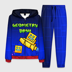 Костюм мужской Geometry Dash, цвет: 3D-красный
