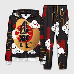 Костюм мужской Ниндзя Япония, цвет: 3D-белый