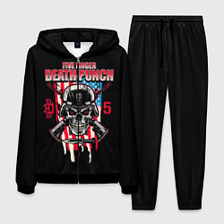 Костюм мужской 5FDP Five Finger Death Punch, цвет: 3D-черный