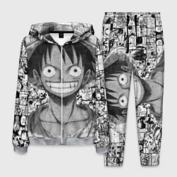 Костюм мужской Луфи улыбается one piece, цвет: 3D-меланж