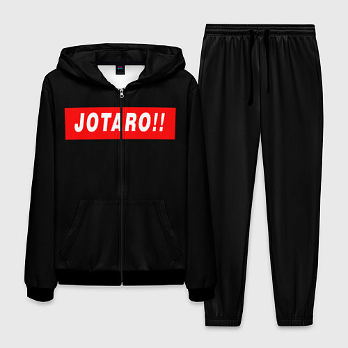 Мужской костюм Jotaro!! / 3D-Черный – фото 1