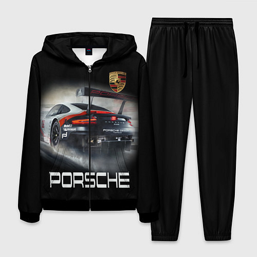 Мужской костюм PORSHE / 3D-Черный – фото 1