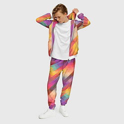 Костюм мужской Vivid gradient, цвет: 3D-белый — фото 2