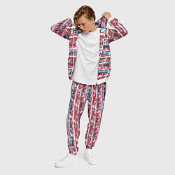 Костюм мужской Merry Christmas лесные звери, цвет: 3D-белый — фото 2