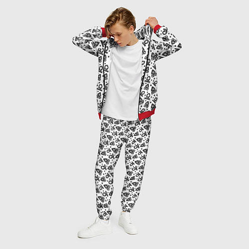 Мужской костюм Patern Halloween 8 / 3D-Красный – фото 3