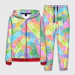 Мужской костюм Цветные пластыри