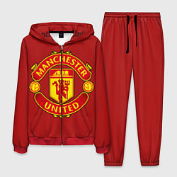 Костюм мужской Manchester United F C, цвет: 3D-красный