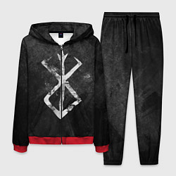 Костюм мужской BERSERK LOGO GRUNGE, цвет: 3D-красный