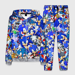 Мужской костюм SONIC СИНИЙ ЁЖ СОНИК