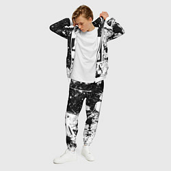 Костюм мужской GEOMETRY DASH BLACK & WHITE SMILE, цвет: 3D-белый — фото 2