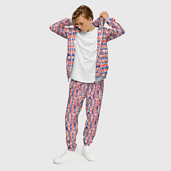 Костюм мужской СССР хроника паттерн, цвет: 3D-меланж — фото 2