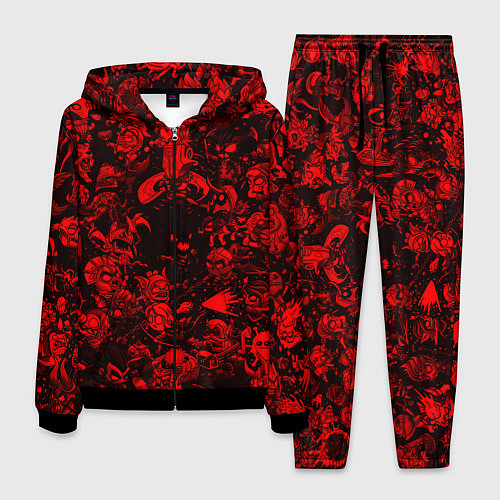 Мужской костюм DOTA 2 HEROES RED PATTERN ДОТА 2 / 3D-Черный – фото 1