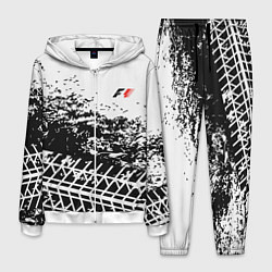 Костюм мужской F1 Формула 1 Mini Logo, цвет: 3D-белый