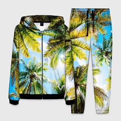 Костюм мужской Пальмы под солнцем, цвет: 3D-черный