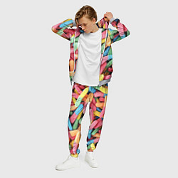 Костюм мужской Мармеладные червячки, цвет: 3D-меланж — фото 2