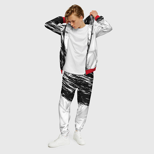Мужской костюм WALHALLA TEAM LOGO BLACK ТОКИЙСКИЕ МСТИТЕЛИ / 3D-Красный – фото 3