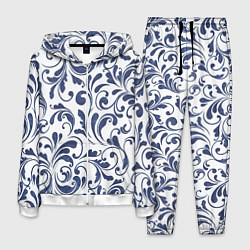 Мужской костюм Гжелевый рисунок