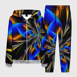 Костюм мужской Neon vanguard pattern Fashion 2023, цвет: 3D-меланж