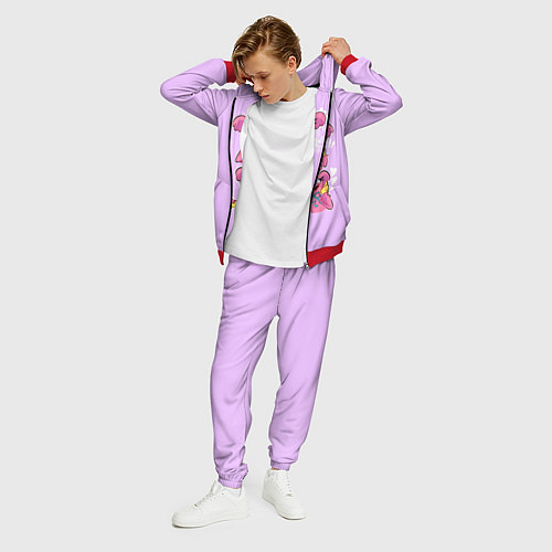 Мужской костюм РАЗНАЯ КИССИ МИССИ KISSY MISSY / 3D-Красный – фото 3