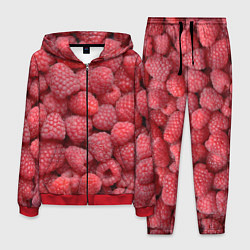 Костюм мужской Малина - ягоды, цвет: 3D-красный