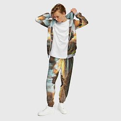 Костюм мужской Горный пейзаж в стиле Стимпанк, цвет: 3D-меланж — фото 2