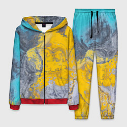 Мужской костюм Извержение Красок