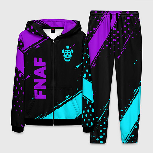 Мужской костюм Фредди - neon / 3D-Черный – фото 1