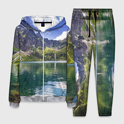 Мужской костюм Прозрачное горное озеро
