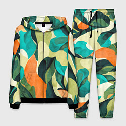 Костюм мужской Multicoloured camouflage, цвет: 3D-черный