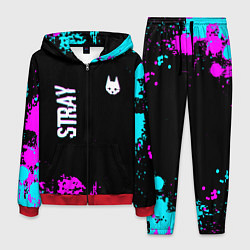Костюм мужской Stray - краска, цвет: 3D-красный