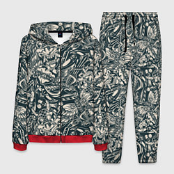 Костюм мужской Винтажные flash tatoo, цвет: 3D-красный