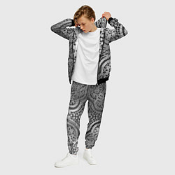 Костюм мужской Кружевная кольчуга, цвет: 3D-черный — фото 2