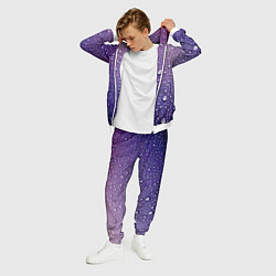 Костюм мужской Дождевые капли на стекле, цвет: 3D-белый — фото 2