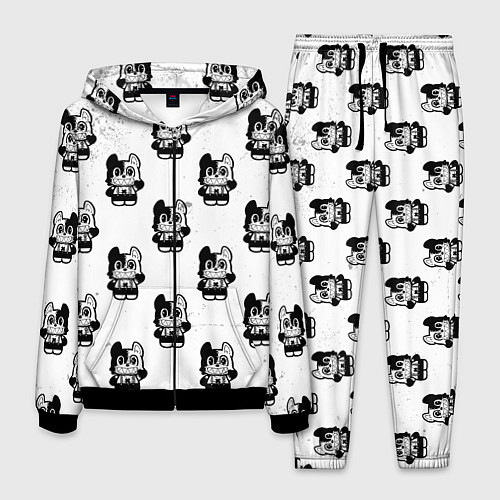 Мужской костюм Глейпнир узор арт / 3D-Черный – фото 1