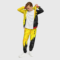 Костюм мужской Black and yellow, цвет: 3D-красный — фото 2