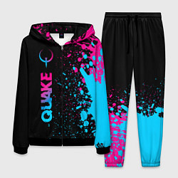 Костюм мужской Quake - neon gradient: по-вертикали, цвет: 3D-черный