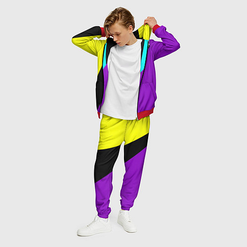 Мужской костюм FIRM прямиком из 80х / 3D-Красный – фото 3