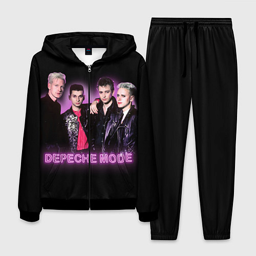 Мужской костюм 80s Depeche Mode neon / 3D-Черный – фото 1