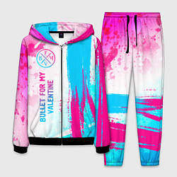 Костюм мужской Bullet For My Valentine neon gradient style: по-ве, цвет: 3D-черный
