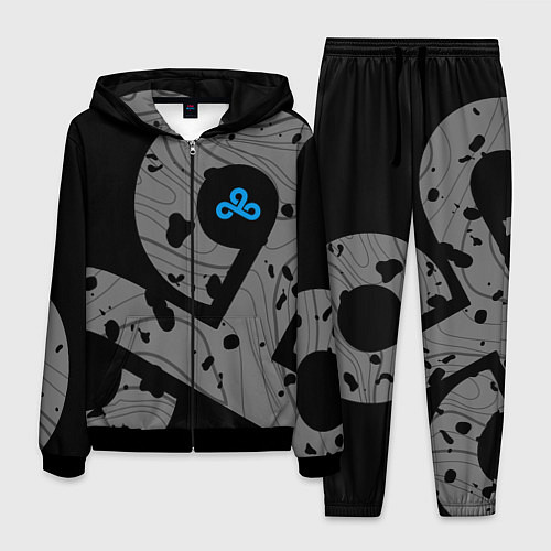 Мужской костюм Форма Cloud 9 black / 3D-Черный – фото 1