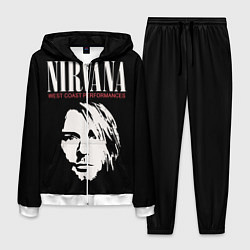 Костюм мужской Nirvana - Kurt Cobain, цвет: 3D-белый