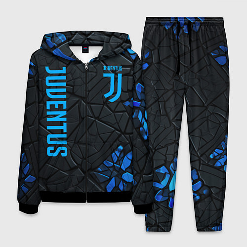 Мужской костюм Juventus logo / 3D-Черный – фото 1