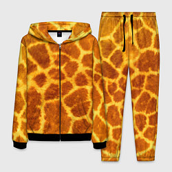 Костюм мужской Шкура жирафа - текстура, цвет: 3D-черный