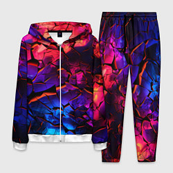 Костюм мужской Светящаяся Земля, цвет: 3D-белый